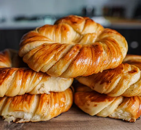 Turkish Buns (Açma)